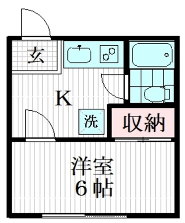 メゾンほったの物件間取画像